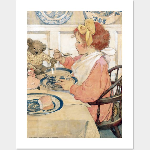 The Epicure by Jessie Willcox Smith Wall Art by vintage-art